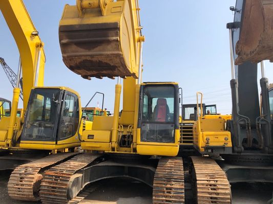 الصين 5.5km / H Speed ​​107KW PC220-7 تستخدم الزاحف حفارة كوماتسو المزود