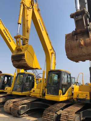 5.5km / H Speed ​​107KW PC220-7 تستخدم الزاحف حفارة كوماتسو المزود