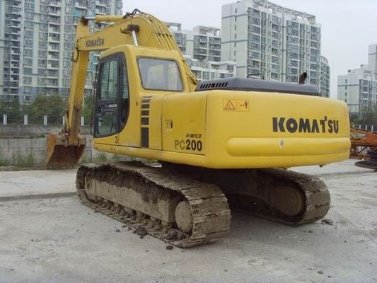 20 طن 0.8cbm دلو PC200-6 طويل المدى تستخدم حفارة كوماتسو المزود
