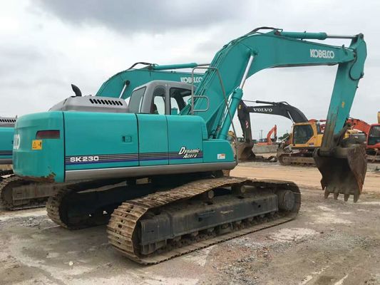 ميتسوبيشي محرك 23 طن الوزن SK230-6 مستعملة Kobelco حفارة المزود