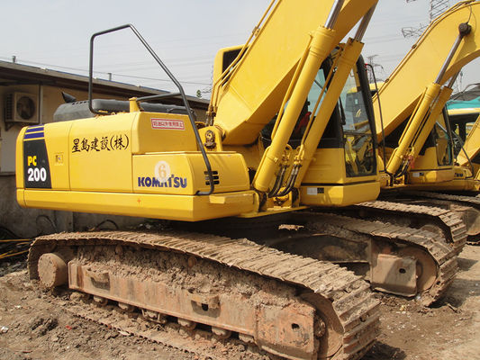 19.9T كوماتسو Pc200-8 دلو 0.8 م 3 مستعملة حفارة مجنزرة المزود