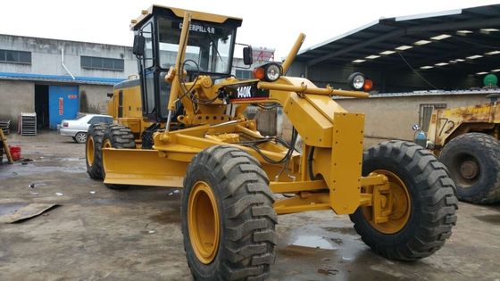 7.2L الإزاحة 17510kg Caterpillar 140K Used Motor Grader المزود