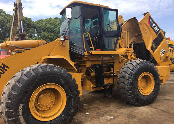 162kw تحميل مصنّف 5000kg CAT 950H الجرافة المستعملة ذات العجلات المزود