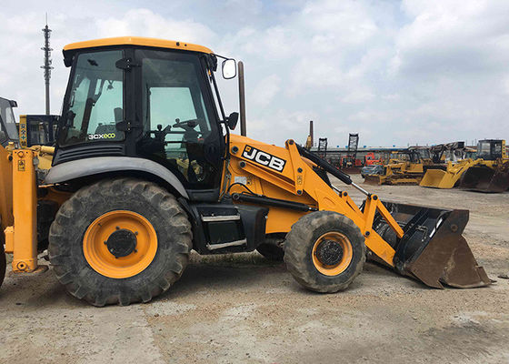 1m3 دلو 2011 سنة 72kw JCB 3CX مدحلة طريق مستعملة المزود