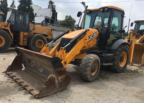 1m3 دلو 2011 سنة 72kw JCB 3CX مدحلة طريق مستعملة المزود