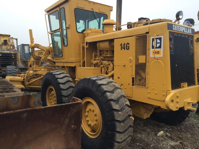 134.2kw Max Power 18440kg Caterpillar 14G تستخدم ممهدة الطرق 0