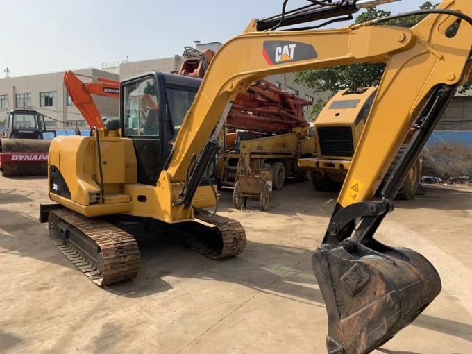 0.3m3 دلو 5800kg كاتربيلر 306D تستخدم حفارة مجنزرة 0